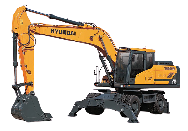 WHEELED EXCAVATOR